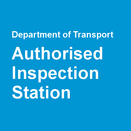 Authorised Inspection Station sign